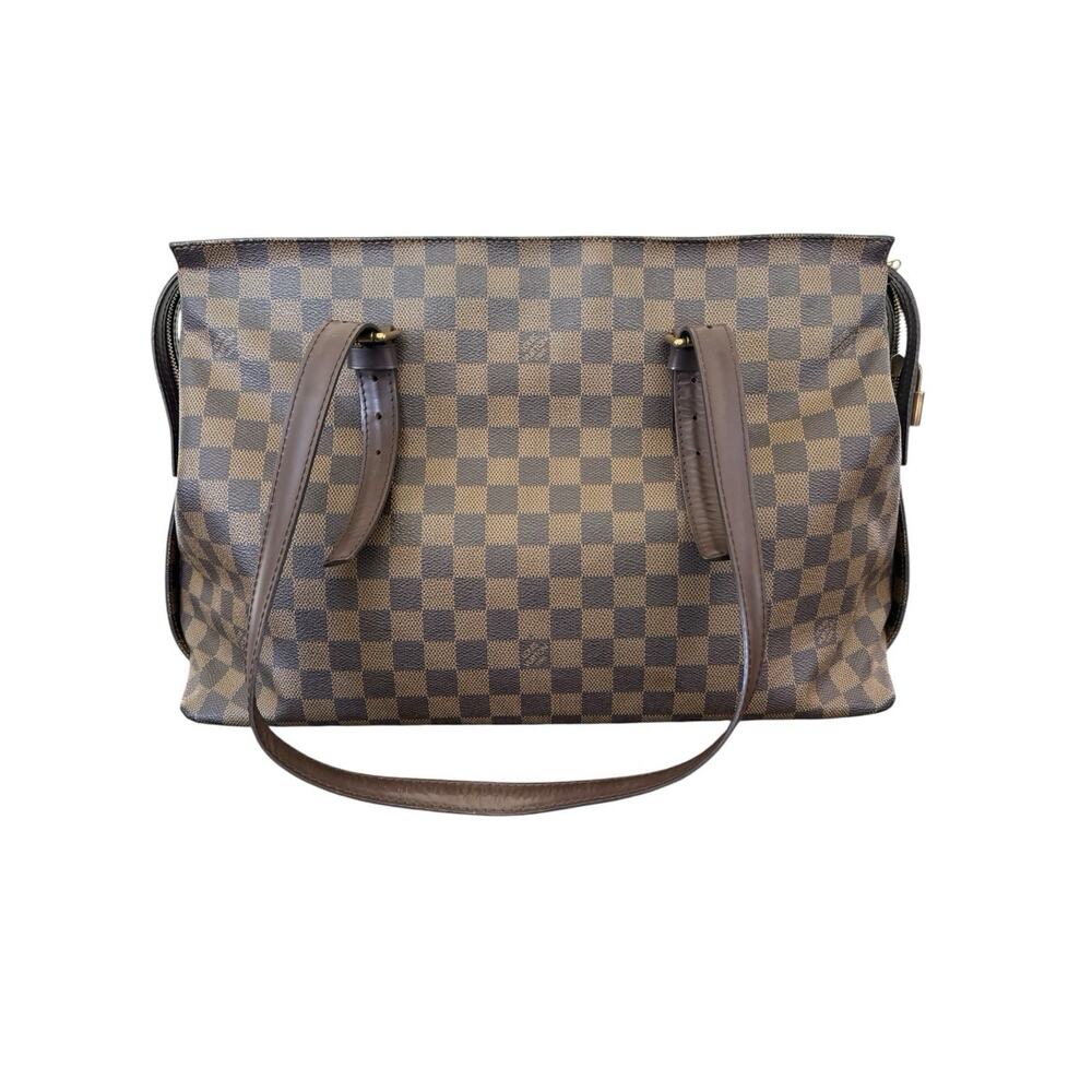 Louis Vuitton Chelsea Tote Damier Ebene Shoulder Bag COA Included - Picture 1 of 13